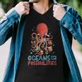 Oceans Of Possibilities Summer Reading 2022 Octopus Men V-Neck Tshirt