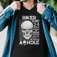 Riker Name Gift Riker Ive Only Met About 3 Or 4 People Men V-Neck Tshirt