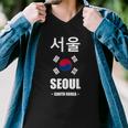 Seoul Kpop Korean Pop South Korea Gift Men V-Neck Tshirt