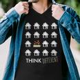 Think Different Build Gardens Not 559 Shirt Men V-Neck Tshirt