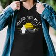 Time To Fly Fish 49 Trending Shirt Men V-Neck Tshirt