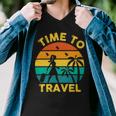 Time To Travel 807 Trending Shirt Men V-Neck Tshirt