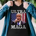 Ultra Maga Ultra Maga Funny Ultra Maga 2024 Ultra Maga And Proud Of Itultra Maga Proud Men V-Neck Tshirt