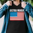 Ultra Maga Us Flag V2 Men V-Neck Tshirt