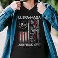 Ultra Maga We The People Proud Republican Usa Flag Men V-Neck Tshirt