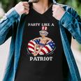 Uncle Sam 4Th Of July Usa Patriot Funny Men V-Neck Tshirt