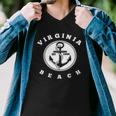 Virginia Beach Commonwealth Of Virginia Men V-Neck Tshirt