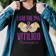 Vitiligo Awareness One Vitiligo Awareness Men V-Neck Tshirt
