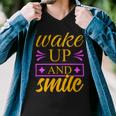 Wake Up And Smile 771 Trending Shirt Men V-Neck Tshirt