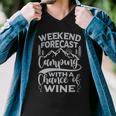 Weekend Forecast Mountain Camper 11 Shirt Men V-Neck Tshirt