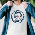 Abraham Lincoln 4Th Of July Usa Tee Gift Men V-Neck Tshirt