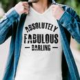 Absolutely Fabulous Darling Men V-Neck Tshirt