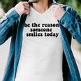 Be The Reason Smiles Today Men V-Neck Tshirt