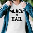 Black As Hail Funny Men V-Neck Tshirt