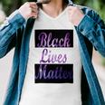 Black Lives Matter Minding My Black Owned Business Men V-Neck Tshirt