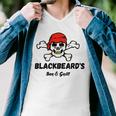 Blackbeards Bar Grill Men V-Neck Tshirt