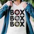 Box Box Box F1 Tyre Compound Design V2 Men V-Neck Tshirt