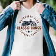 Classic Motor Cross Club Men V-Neck Tshirt