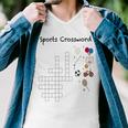 Croswords Men V-Neck Tshirt