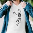 Dance With Death Men V-Neck Tshirt