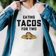 Eating Tacos For Two Men V-Neck Tshirt