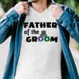 Father Of The Groom Wedding Collection Engagement Party Men V-Neck Tshirt