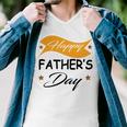 Fathers Day Happy Fathers Day Gift For Your Father Men V-Neck Tshirt