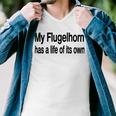 Flugelhorn Lightweight Sweatshirt V2 Men V-Neck Tshirt