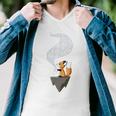 Fox Tea Men V-Neck Tshirt