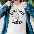 Funny Campfires Ciders Camping 58 Shirt Men V-Neck Tshirt