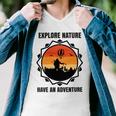 Go Explore Nature Have An Adventure Gift For Wilderness Camping Hiking Lovers Travel In The Wild Gift For Holidays Men V-Neck Tshirt