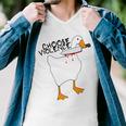 Goose With Knife Sticker Goose Sticker Funny Quotes Funny Animal Stickerspeace Was Never An Option Men V-Neck Tshirt