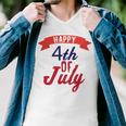 Happy 4Th Of July Independence Day V2 Men V-Neck Tshirt