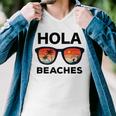 Hola Beaches Funny V2 Men V-Neck Tshirt