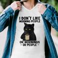 I Dont Like Morning People Or Mornings Or People V3 Men V-Neck Tshirt