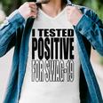 I Tested Positive For Swag-19 Men V-Neck Tshirt