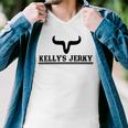 Kellys Jerky Custom Design Men V-Neck Tshirt