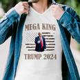 Mega King Mega King Trump 2024 Donald Trump Men V-Neck Tshirt