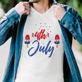 Memorial Day 4Th Of July Holiday Patriotic Ice Cream V2 Men V-Neck Tshirt