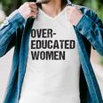 Over Educated Women V2 Men V-Neck Tshirt