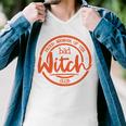 Proud Member Of The Bad Witch Club Circle Basic Men V-Neck Tshirt