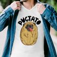 Pugtato Pug Potato Dog Lovers Costume Funny Meme Gifts Men V-Neck Tshirt