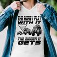 The More I Play With It The Bigger It Gets Play Big Men V-Neck Tshirt