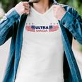 Ulltra Maga Amarican Wings Men V-Neck Tshirt