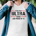 Vintage Ultra Maga And Proud Of It Men V-Neck Tshirt