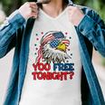 You Free Tonight Bald Eagle Mullet American Flag 4Th Of July V2 Men V-Neck Tshirt