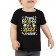 Class Of 22 Proud Brother Of A 2022 Senior School Graduation Toddler Tshirt