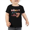 Kids 7Th Birthday7 Seven Unicorn Donut Birthday Toddler Tshirt