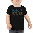 Math Teacher V2 Toddler Tshirt