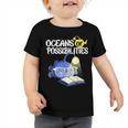 Oceans Of Possibilities Summer Reading 2022 Anglerfish Kids Toddler Tshirt